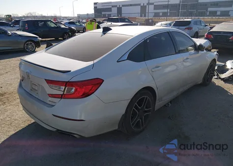 2021 Honda Accord Sport from USA, damaged, VIN 1HGCV1F32MA062541